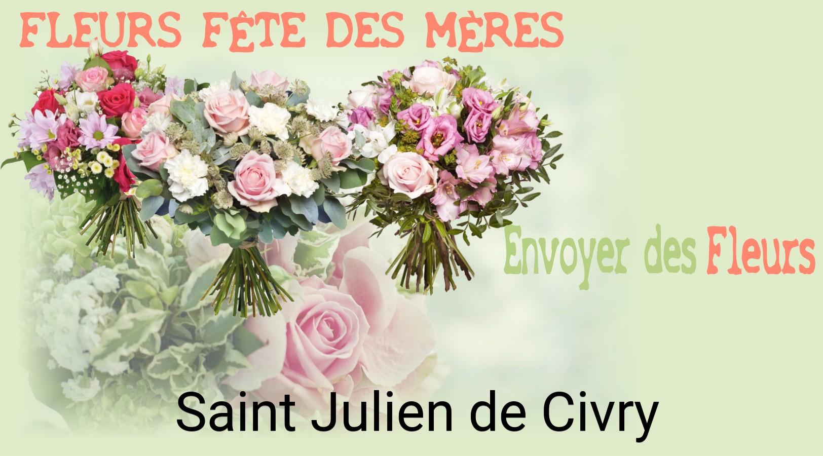 Bouquet de Fête des Mères livré à Saint-Julien-de-Civry